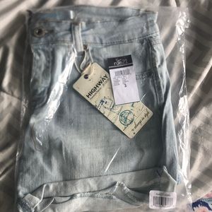 Brand New Jean Shorts, high waisted
